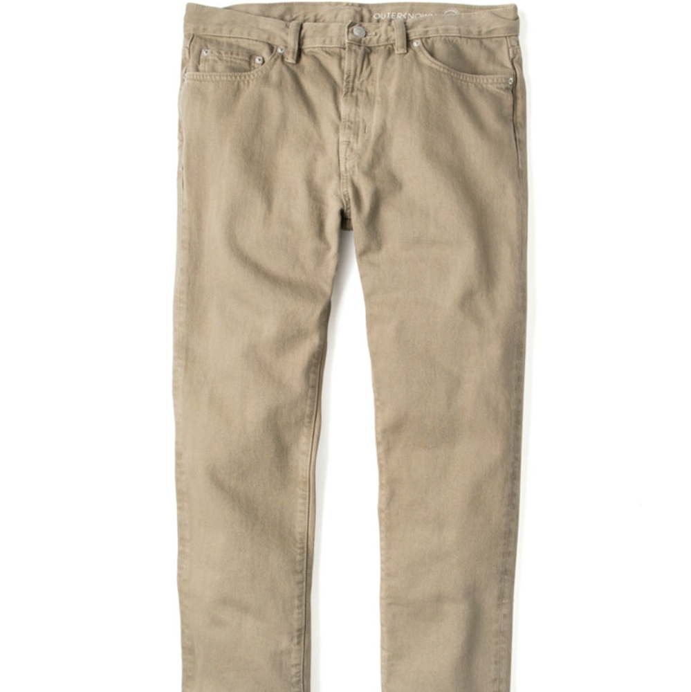 OUTERKNOWN Drifter Tapered Fit Faded Khaki